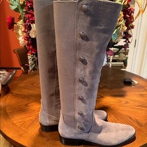 Vince Camuto Over the Knee Gray Boots